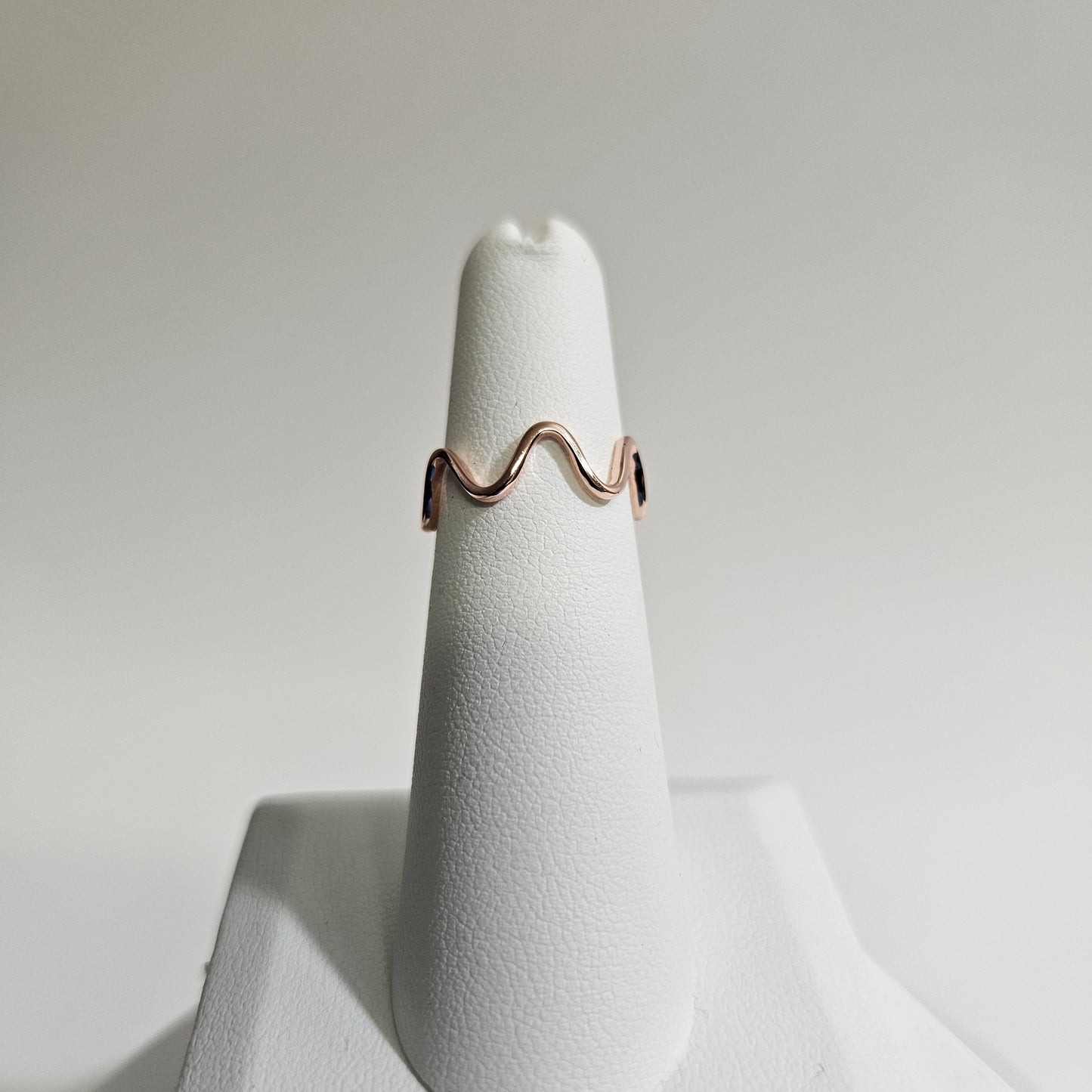 Sterling silver Wavy ring