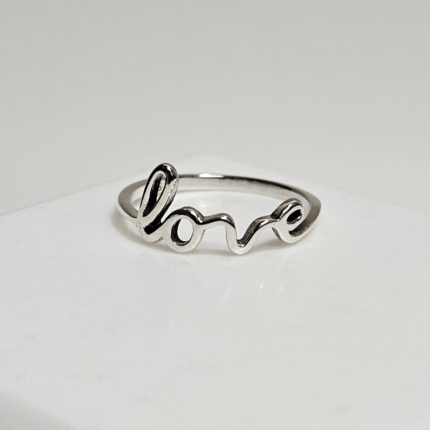 Love Silver Ring