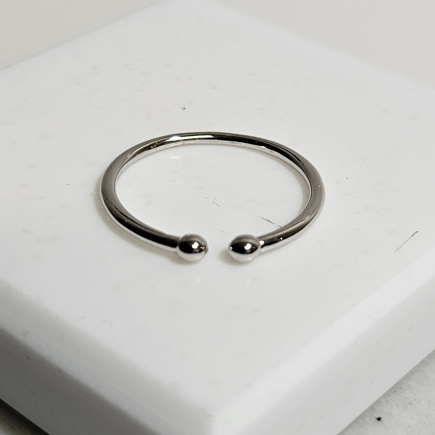 minimalist 925 sterling silver ring