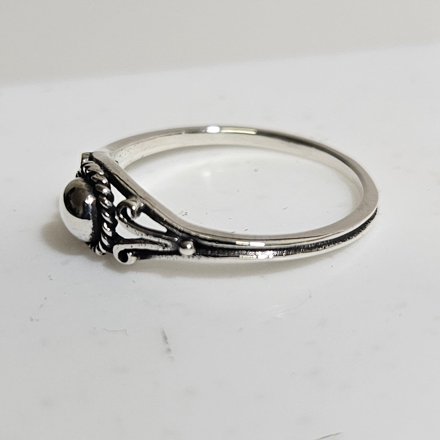 Mini bali style ring