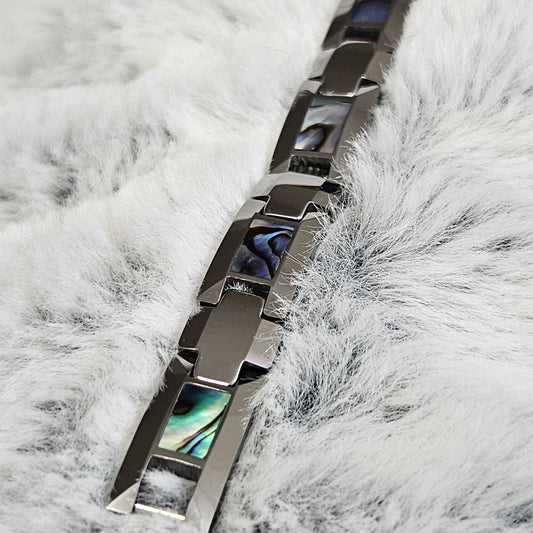 Abalone Tungsten bracelet