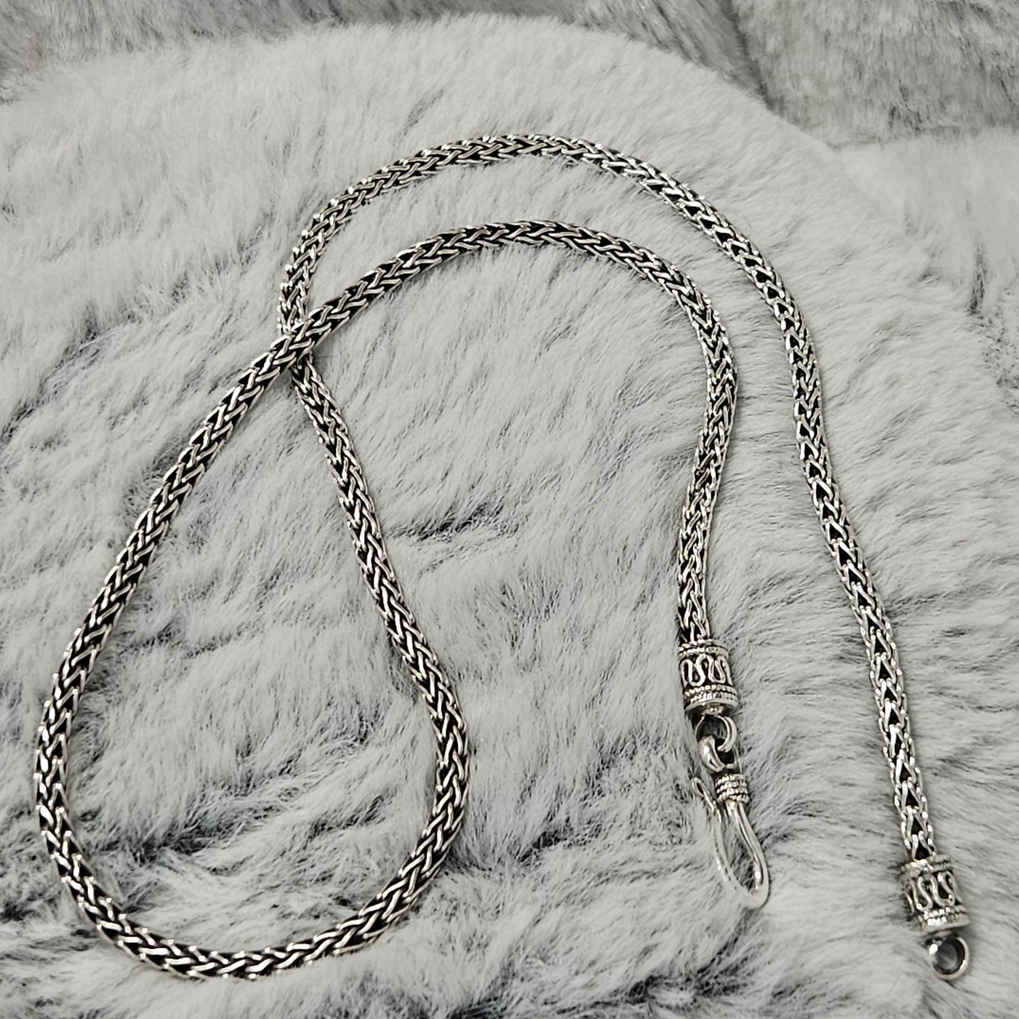 925 Sterling silver chain Bali fox 1221