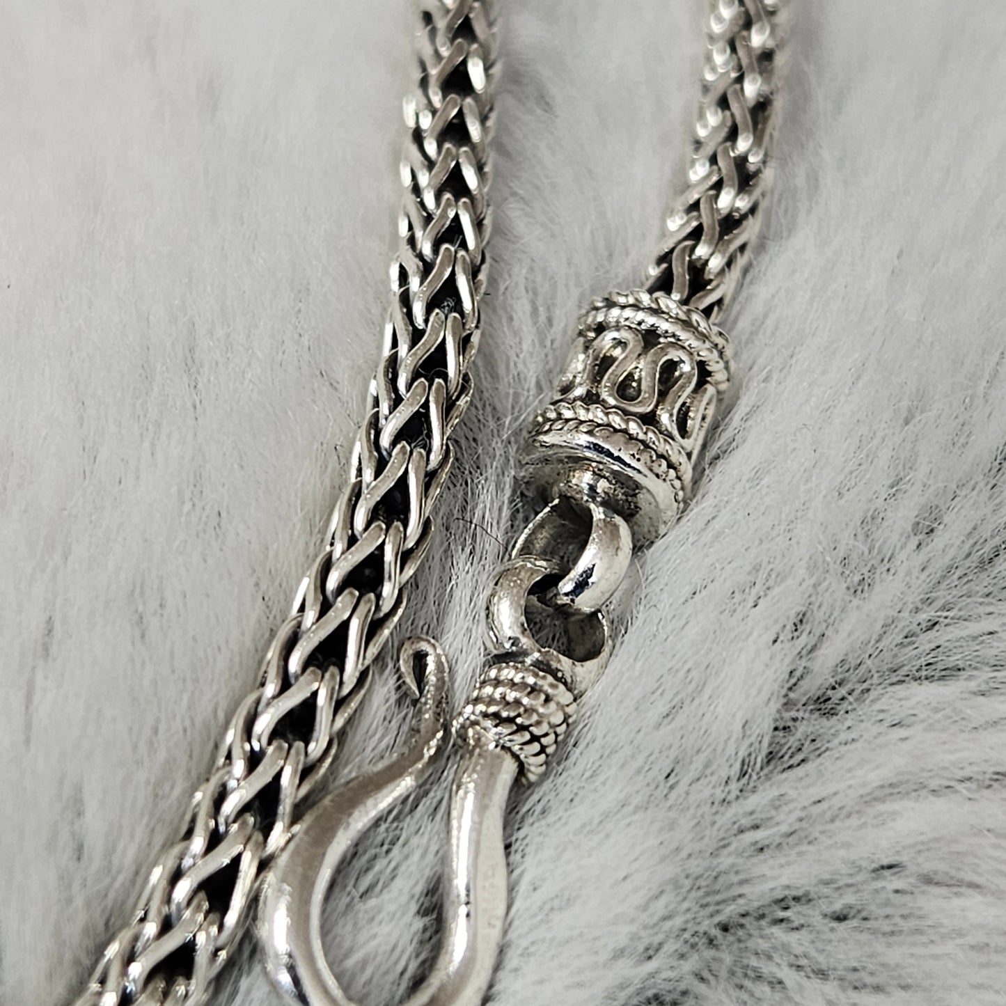 925 Sterling silver chain Bali fox 1221