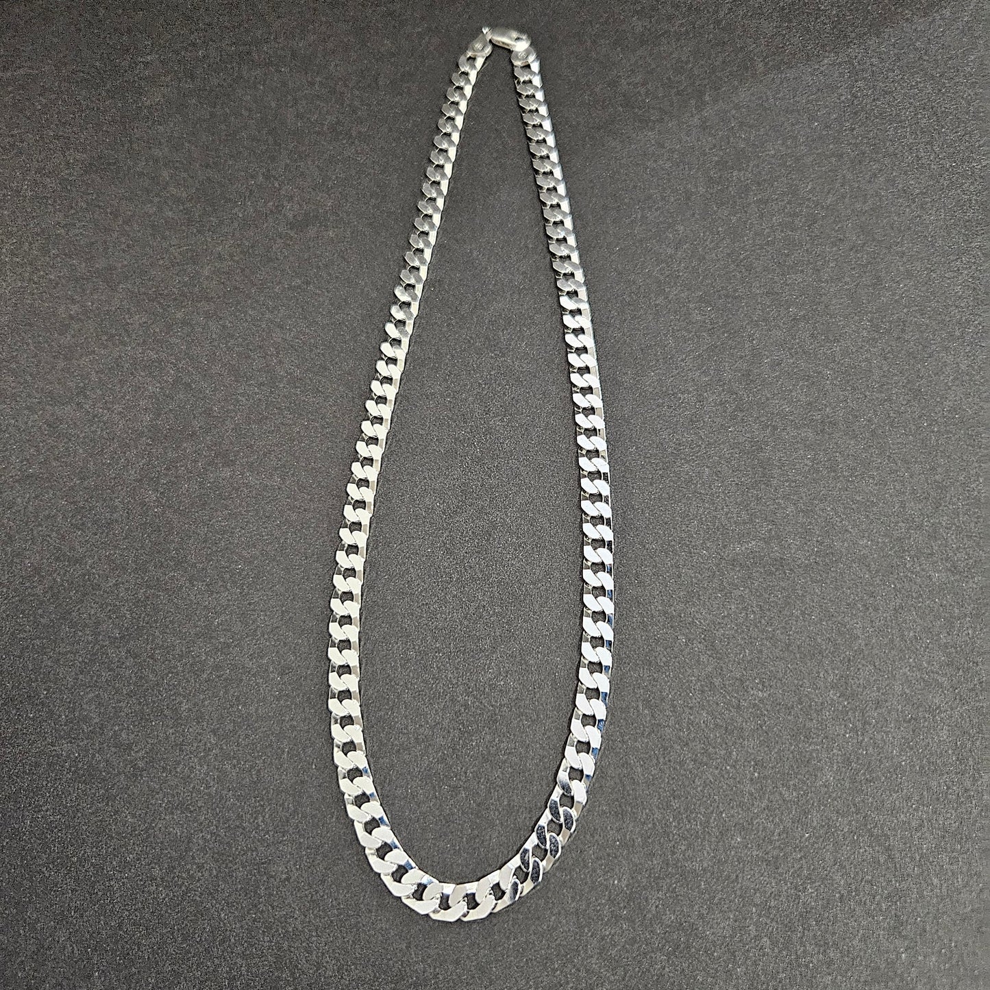 925 ITALY Sterling silver chain Square link.