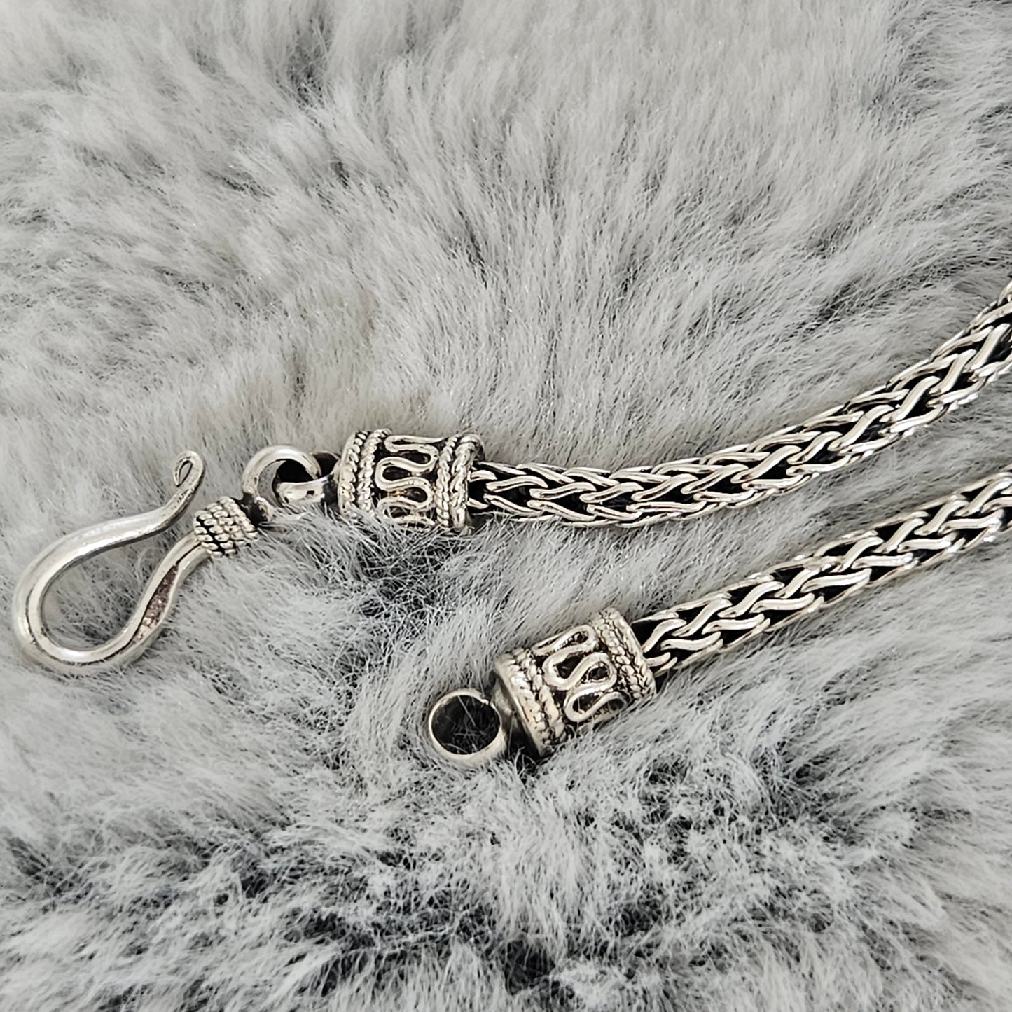 925 Sterling silver chain Bali fox 1221