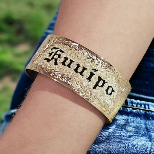 HAWAIIAN BANGLE collection Kuuipo (Sweetheart)