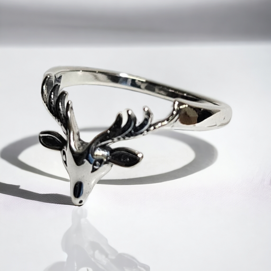 Spirit of The Forest silver ring